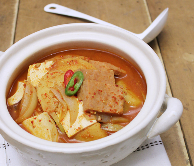 쌈장햄감자찌개