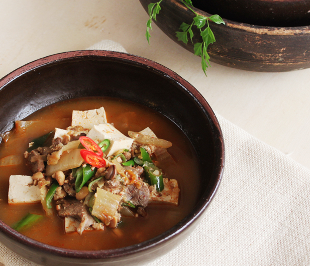 청국장 된장찌개